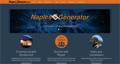 Desktop Screenshot of naplesgenerator.com